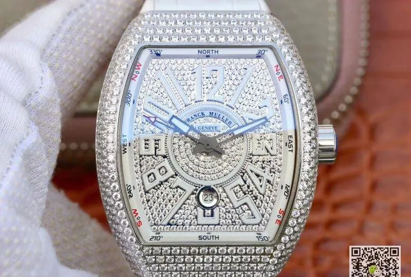 Franck Muller Vanguard V45.SC.DT.D.NBR.CD.5N.NR 1:1 Best Edition Replica Watch Swiss ETA2824